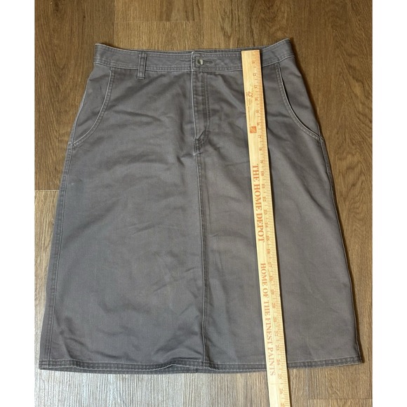 Cabela's Casual Women's Skirt Brown Denim Size 12 - Picture 4 of 6